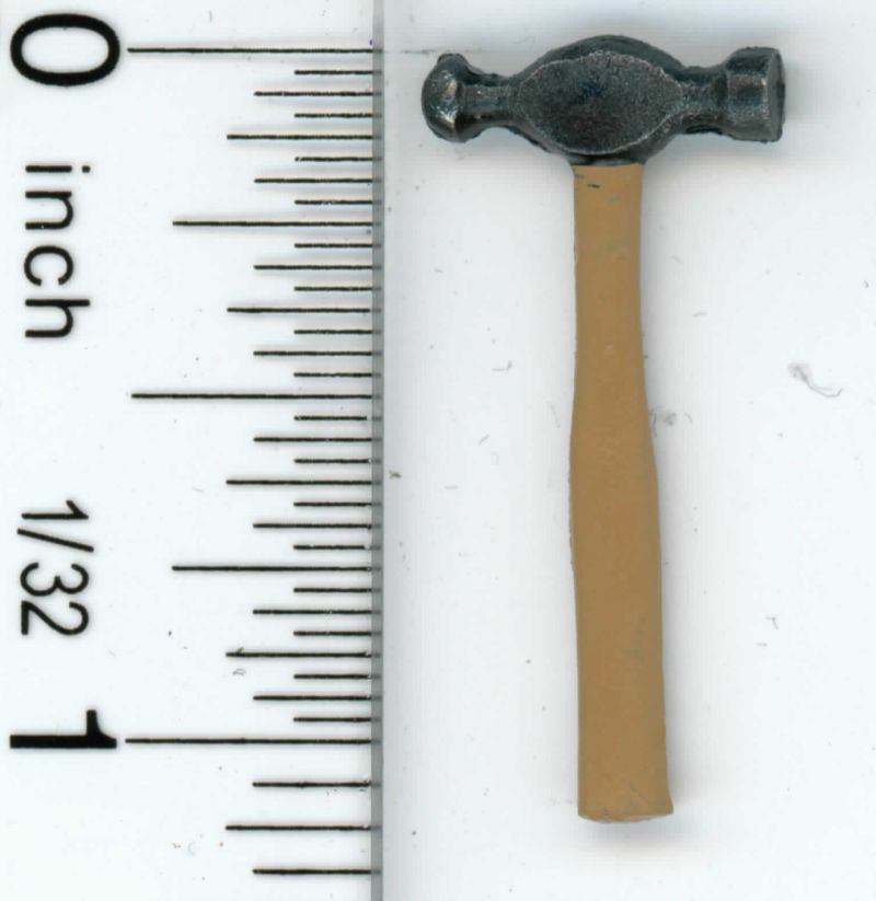 Ball Peen Hammer by Island Crafts & Miniatures