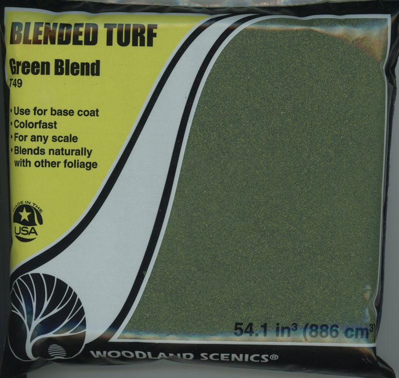 Blended Green Turf by Woodland Scenics