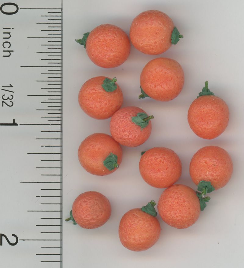 Set of 12 Fresh Picked Oranges by Bright deLights