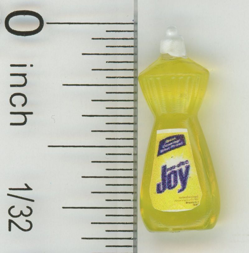 Bottle of Lemon Dish Soap by Cindi's Mini's