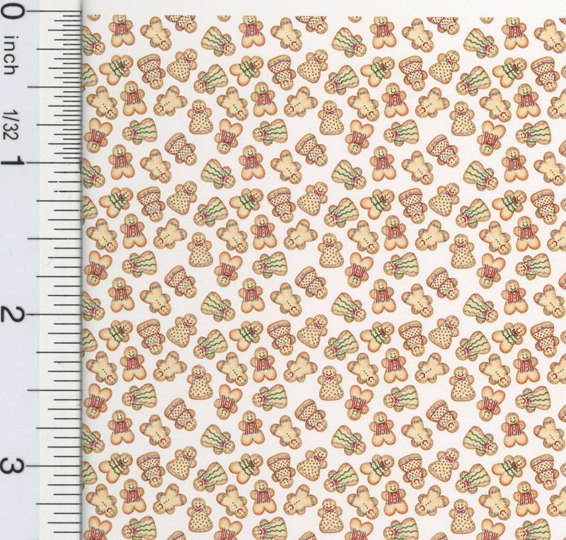 1:24 Scale Gingerbread Wallpaper by Itsy Bitsy Mini