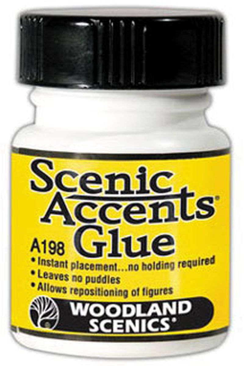 Scenic Accents Glue by Woodland Scenics (1.24 Fluid Ounces)