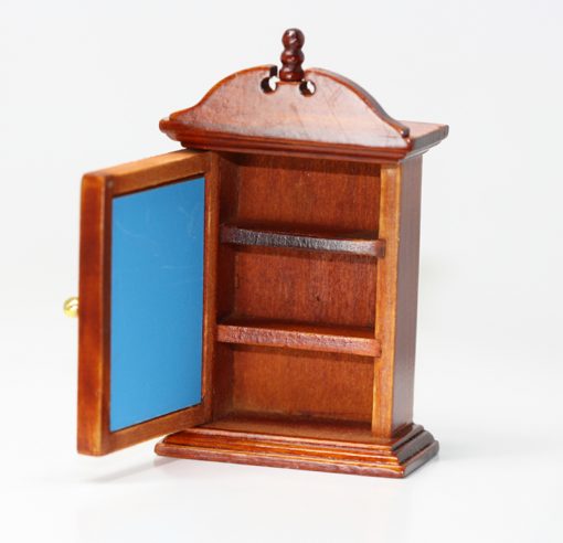 Cherry Wood Traditional Wall Medicine Cabinet - Image 2