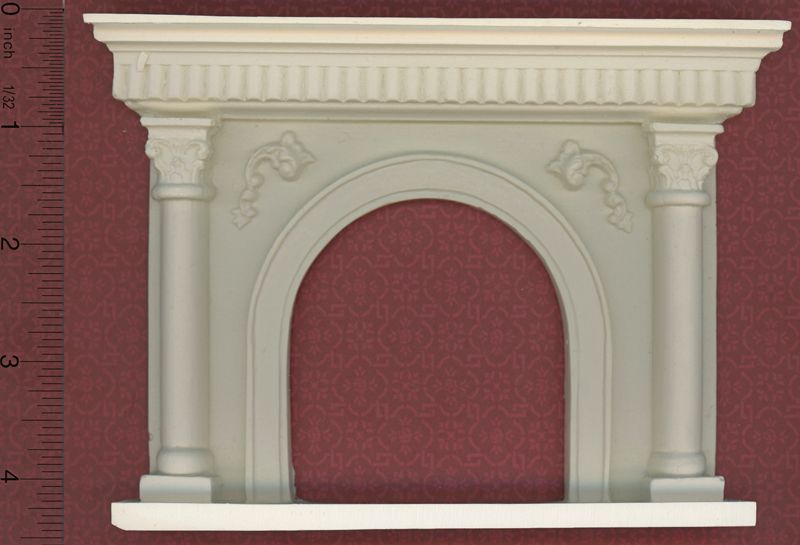 Arched Fireplace by Unique Miniatures (UMF21)