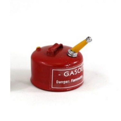 Red Antique Look Gasoline Can by Sir Thomas Thumb