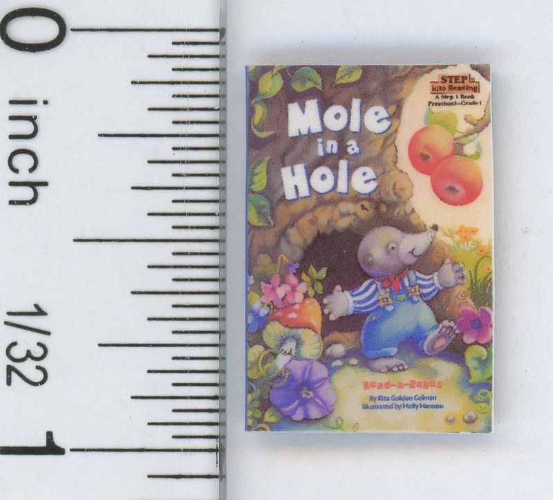 Mole in a Hole Story Book by Cindi's Mini's
