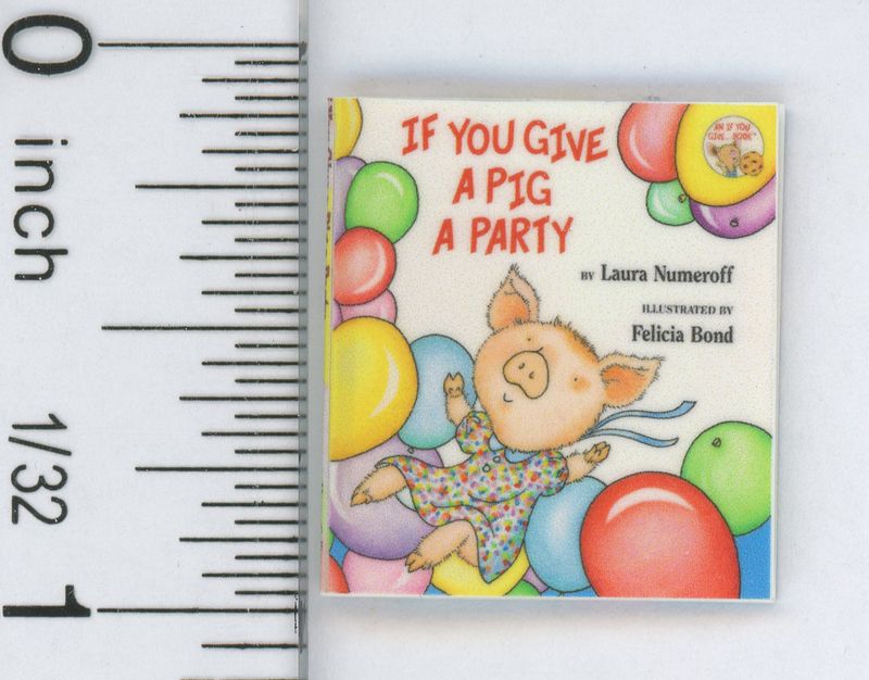 If You Give a Pig a Party Book by Cindi's Mini's