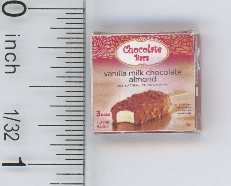 Box of Vanilla, Milk Chocolate & Almond Ice Cream Bars by Cindi's Mini's