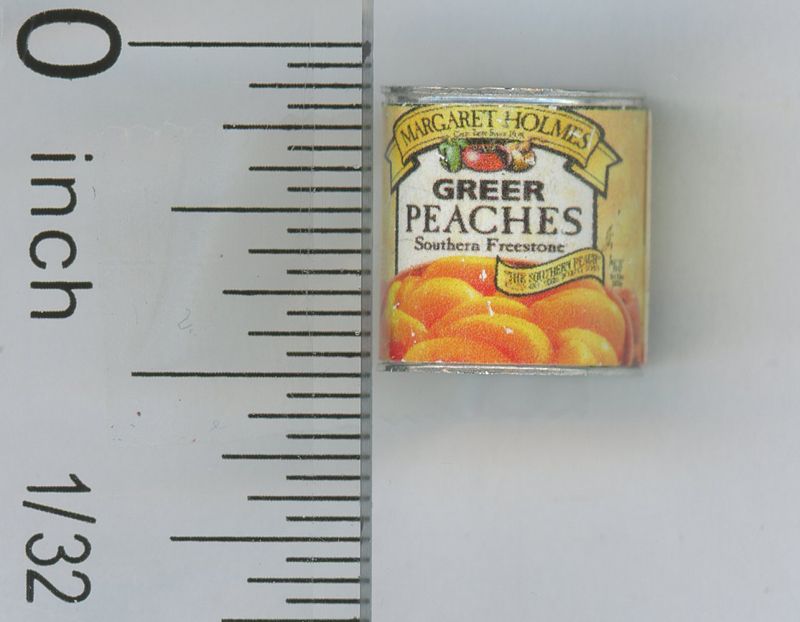 Large Can of Peaches by Cindi's Mini's