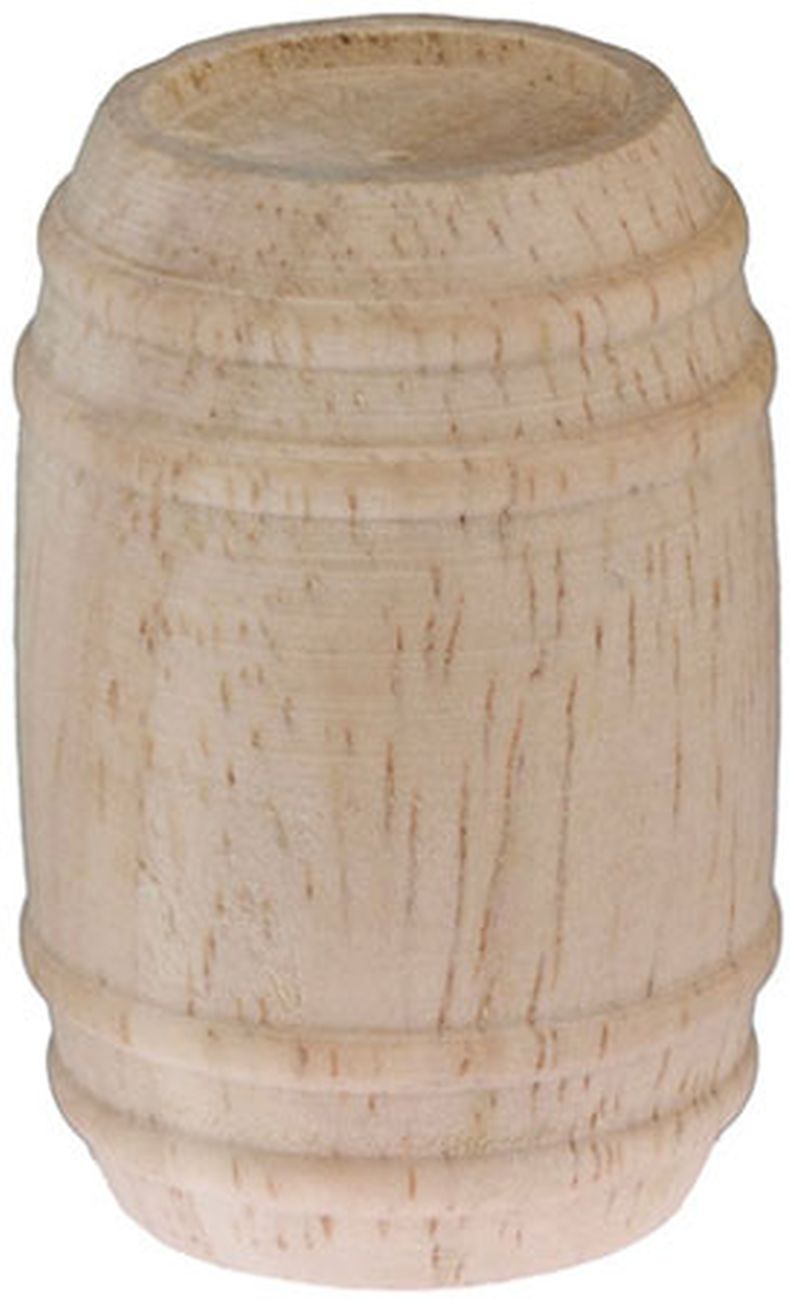 Unfinished Wooden Barrel by Classics of Handley House