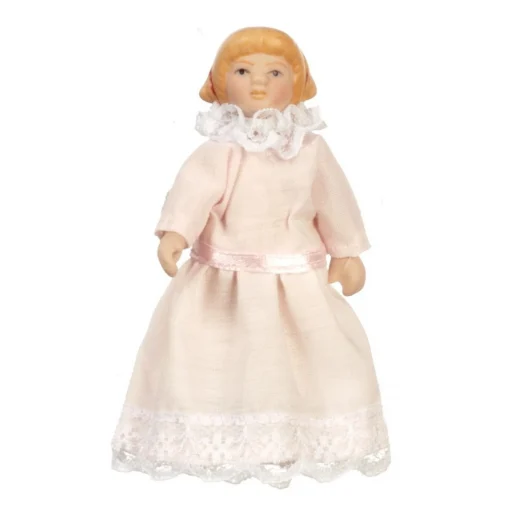 Porcelain Girl Doll by Town Square Miniatures 06819