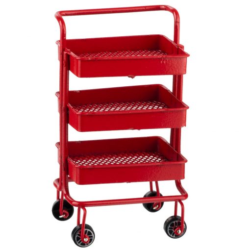 Red Utility Cart by Town Square Miniatures B5150