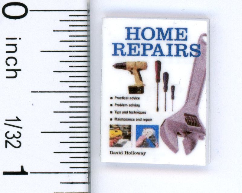 Home Repair Book w/Colorful Illustrations by Cindi's Mini's