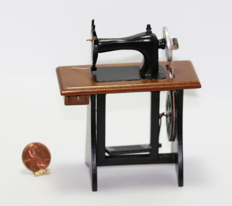 Sewing Machine with Treadle