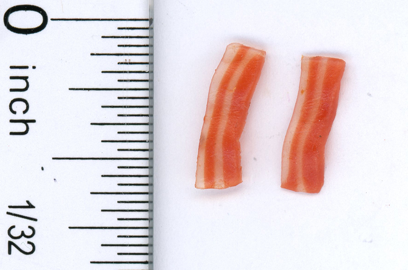 Two Strips of Bacon by Lorraine Adinolfi