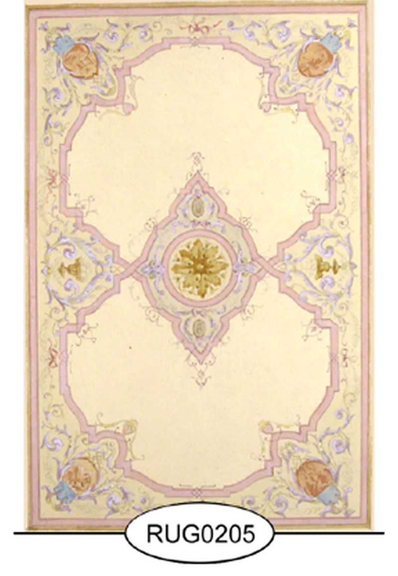 Small French Aubusson Rug (205S)