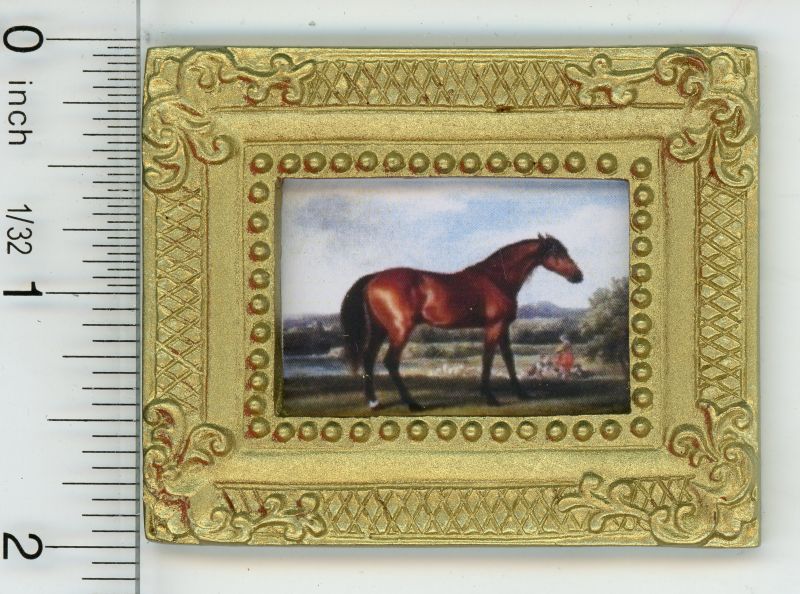 Famous Equestrian Painting of a Race Horse