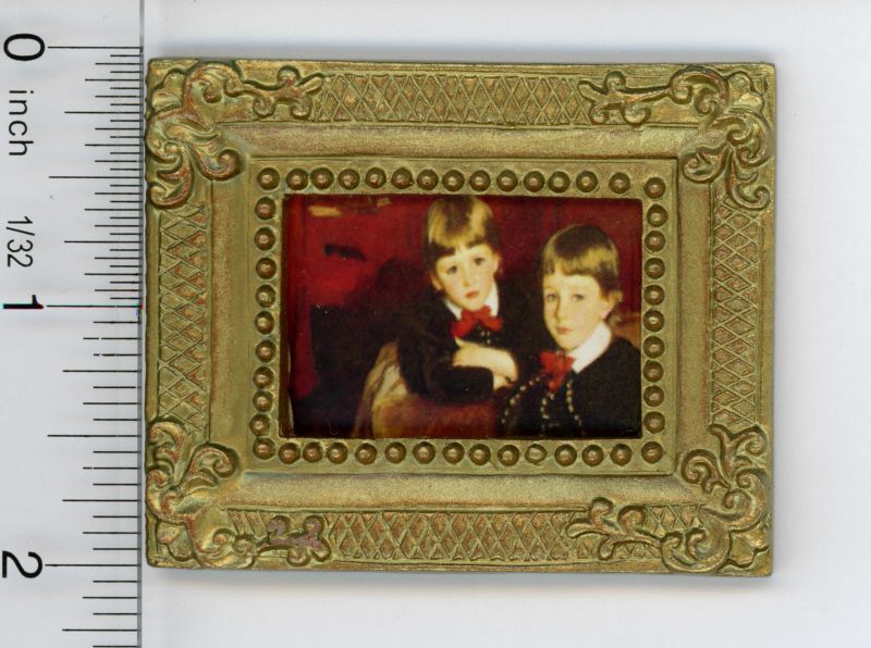 Framed Print of Two Victorian Boys by Sargent