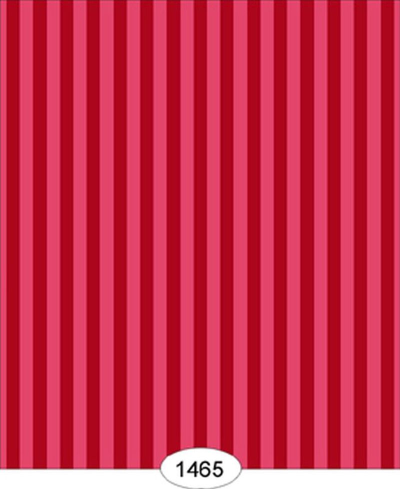 Parisian Stripe Red Wallpaper