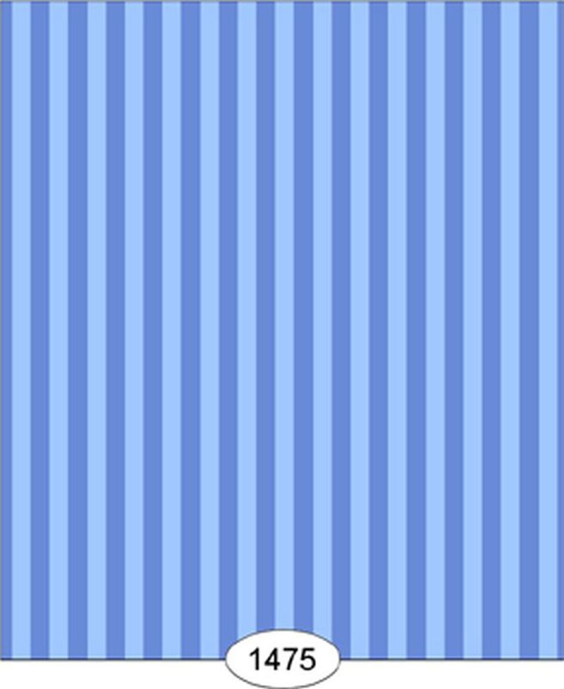 Parisian Stripe Baby Blue Wallpaper