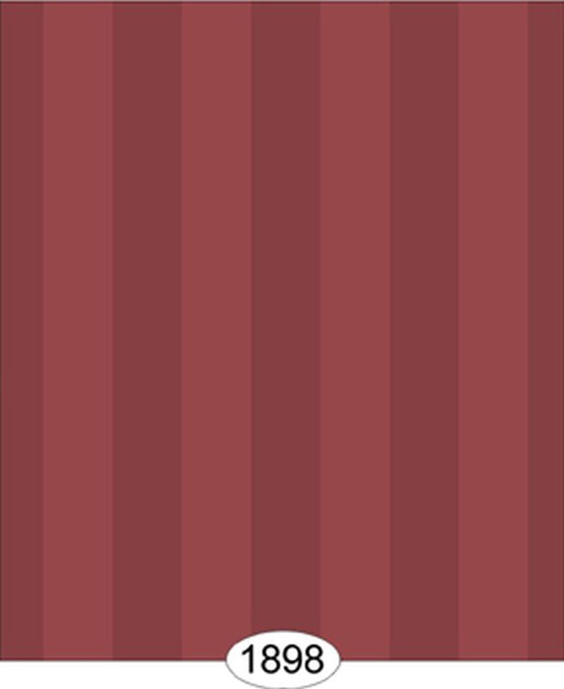 Salisbury Stripe Red Wallpaper