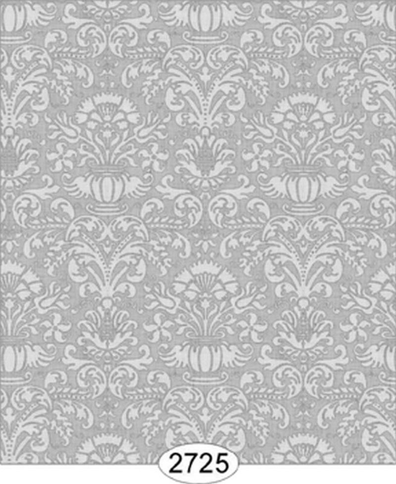 Annabelle Mini Damask Dark Grey Wallpaper