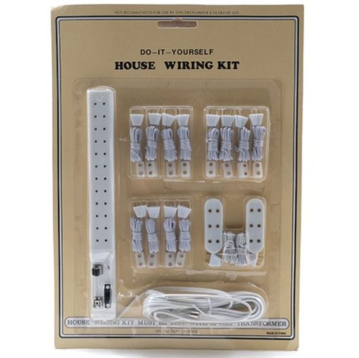 Doll House Electrical Wiring Kit by Miniature House mh657