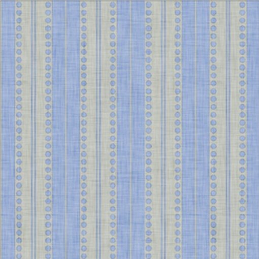 Wallpaper Annabelle Stripe Blue Serenity on Cream 2392