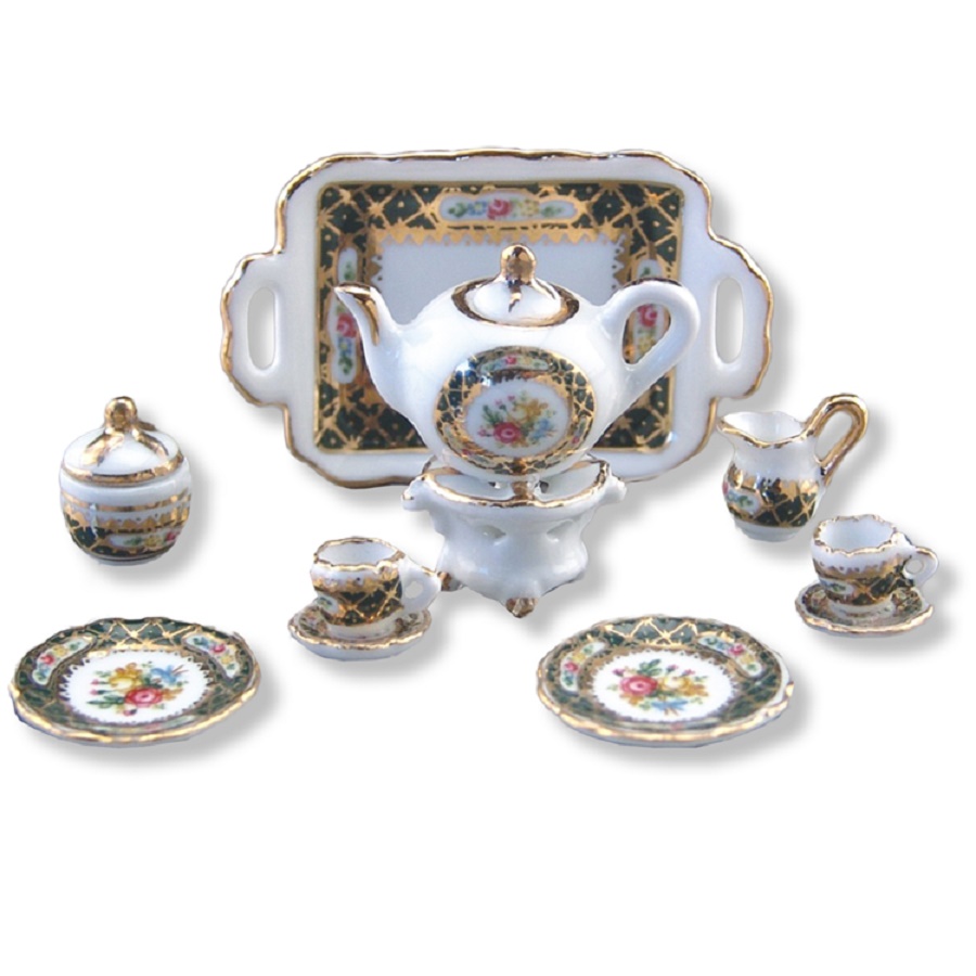 reutter porcelain miniature tea sets