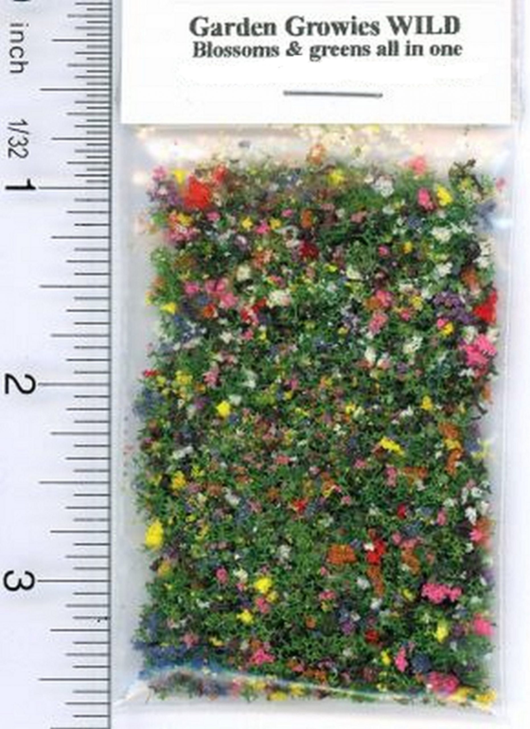 Dollhouse Miniature Wild Blossom Garden Growies by Model Builders Supply