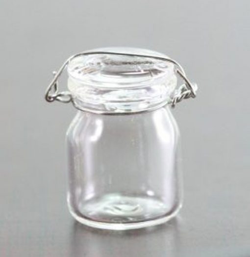 Small Clear Glass Canning Jar