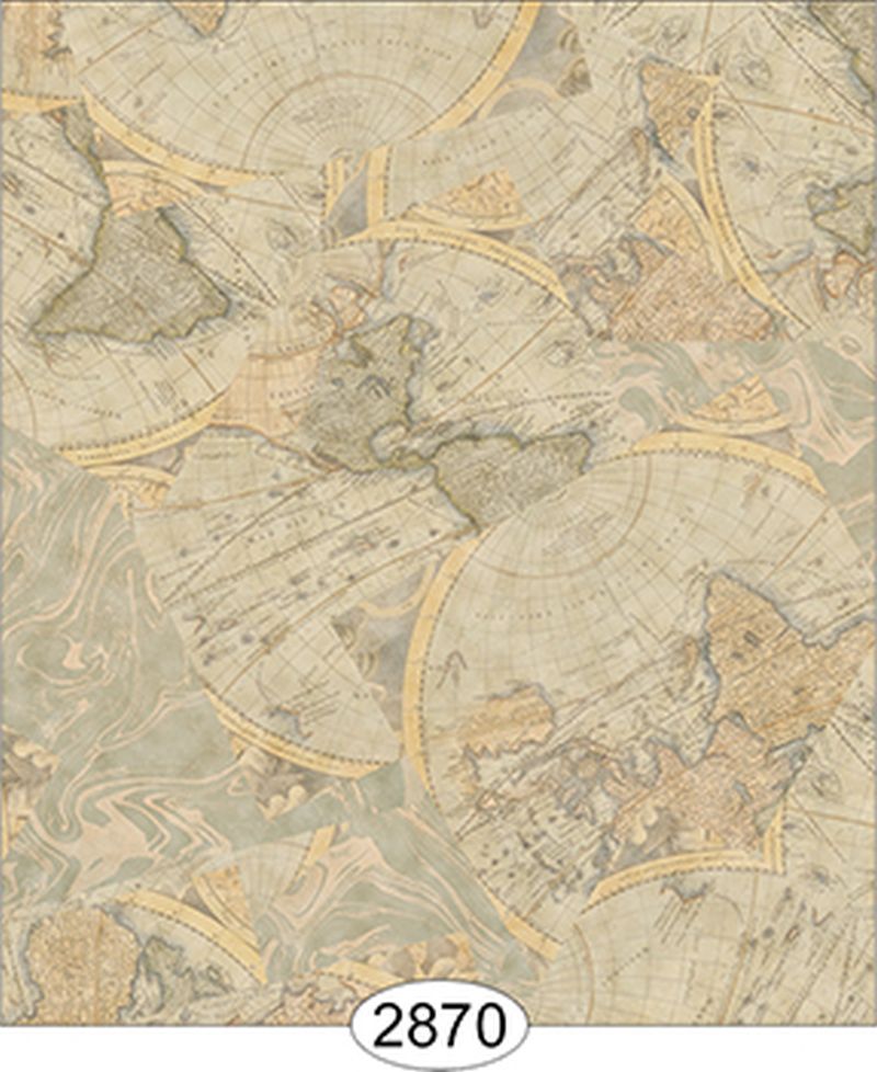 Wallpaper - Vintage Maps - Medium