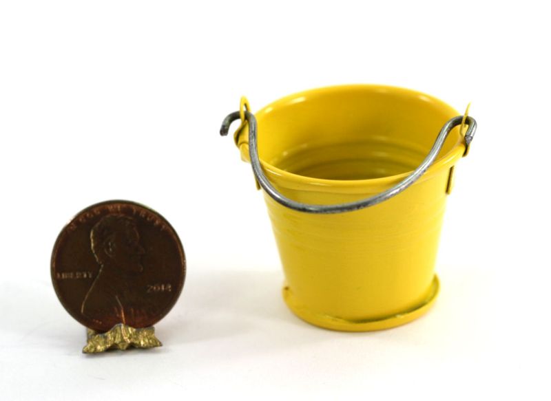 Yellow Metal Bucket