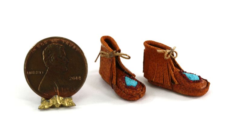 Artisan Hand Made Leather Moccasins by Prestige Leather