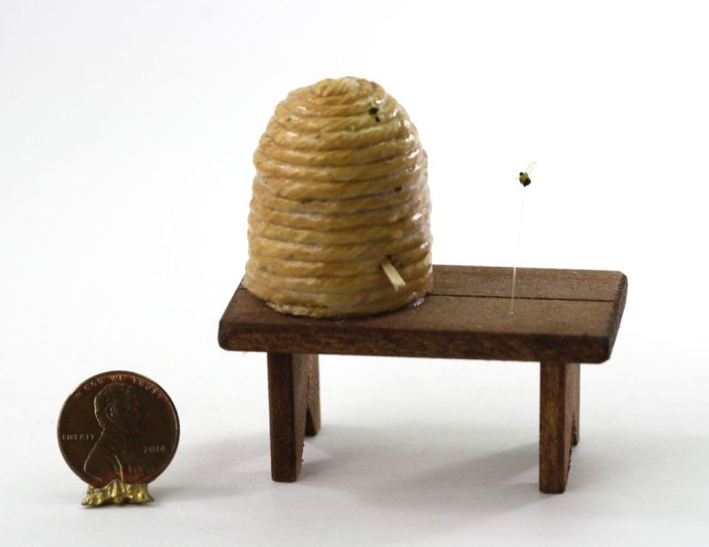 Beehive on a Bench by Sir Thomas Thumb