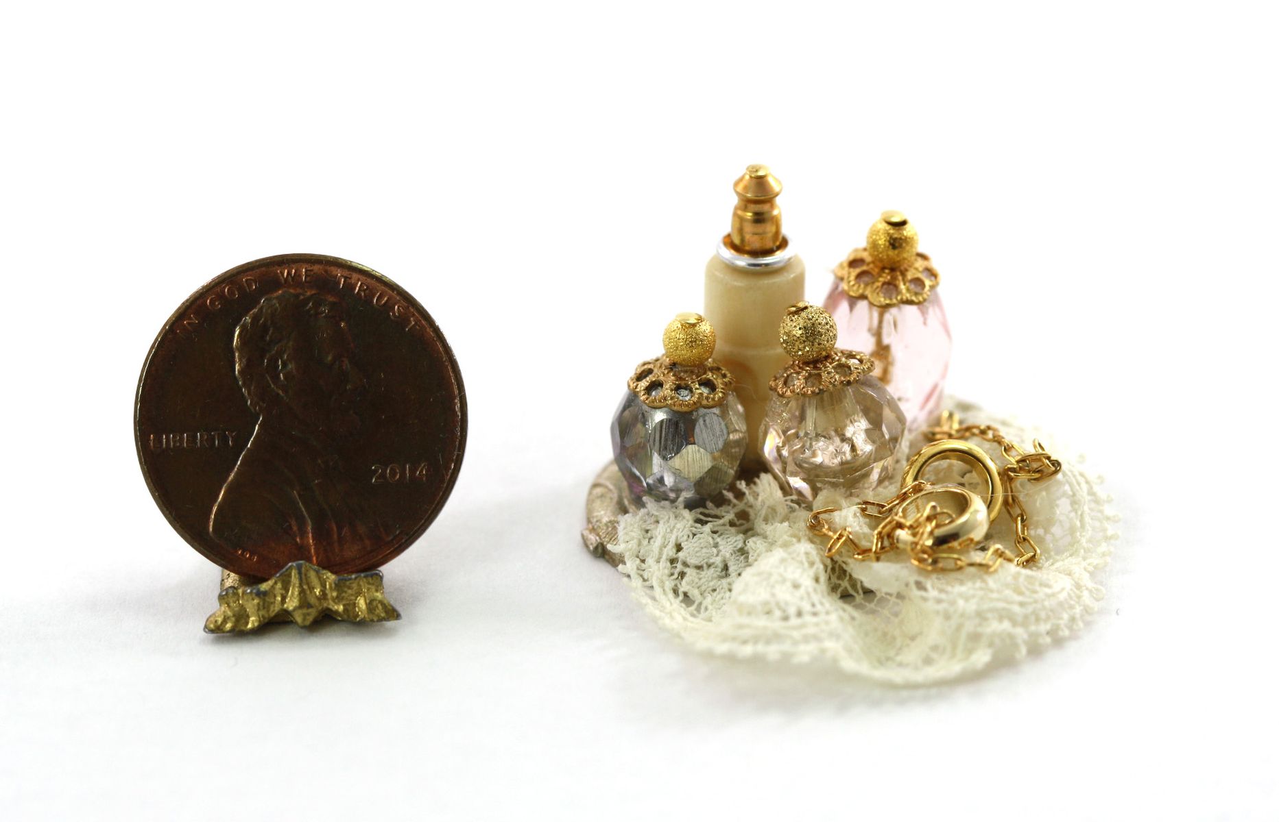 Artisan Perfume Filled Vanity Tray by Sylvia Leiner