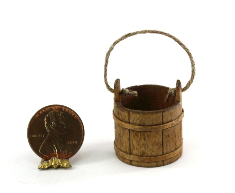 Wooden Bucket by Sir Thomas Thumb