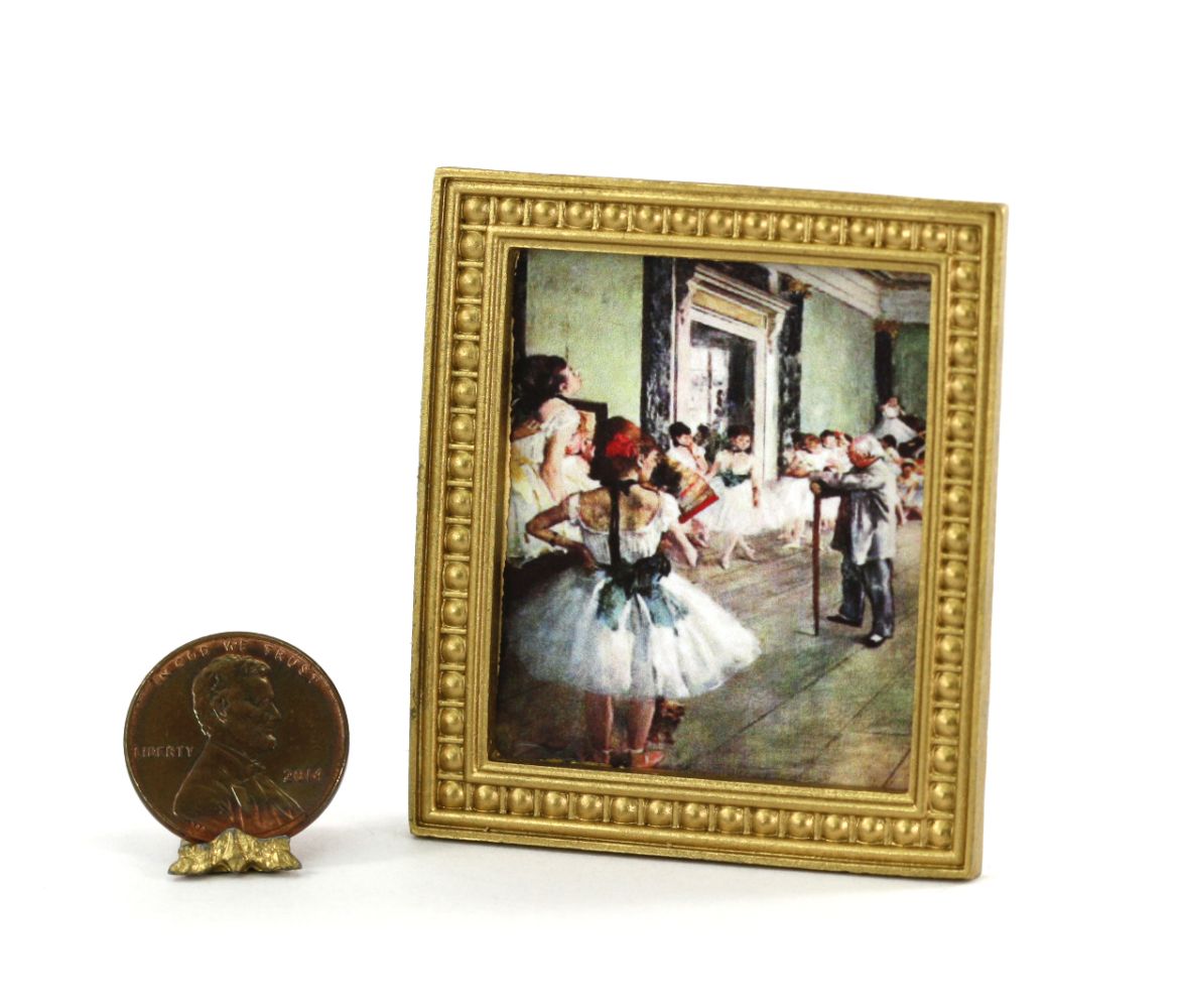 Gold Framed Print of Famous Ballet Painting