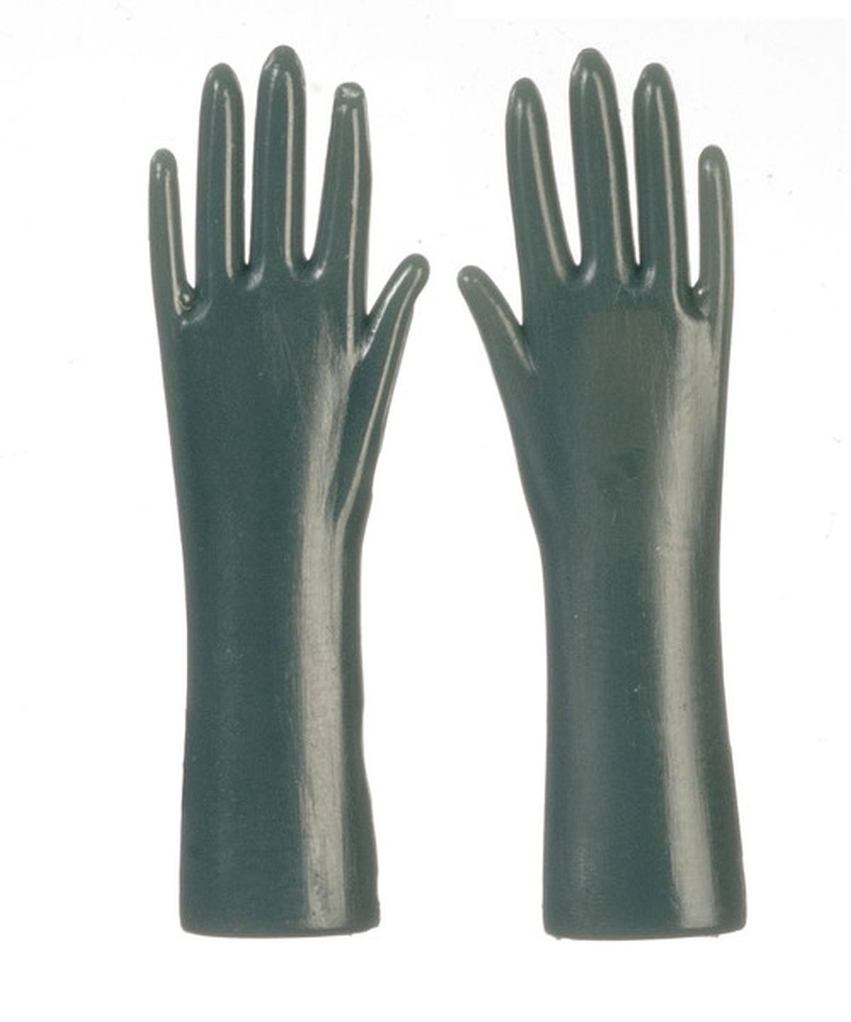Green Rubber Gloves by International Miniatures