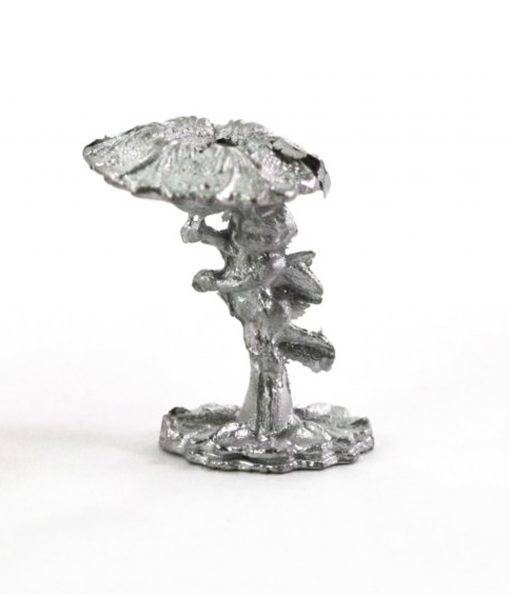 Silver Cherub Candlestick Holder