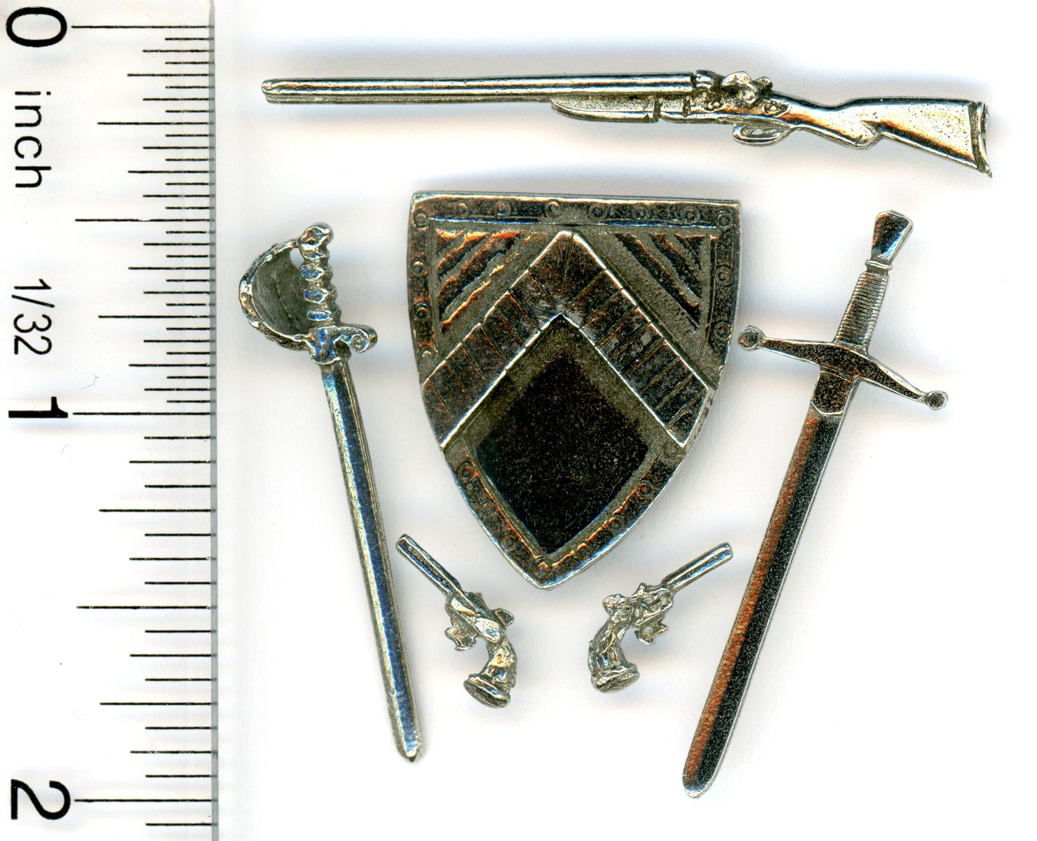 Swords, Shield, & Guns 1:24 Scale by Warwick Miniatures