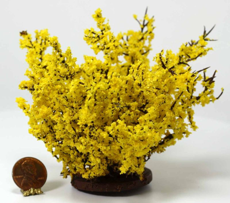 Yellow Forsynthia Bush by Creative Accents