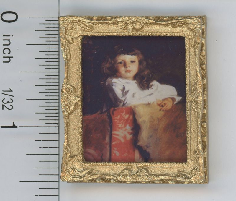 Framed Print of a Victorian Dressed Young Boy