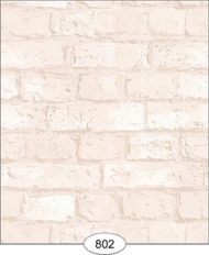 Wallpaper Weathered Brick in White