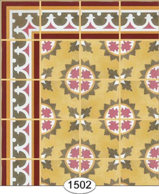 Wallpaper Decorative Tile 1502 - Dollhouses and More