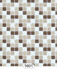 Wallpaper Mosaic Tile Grey & Brown