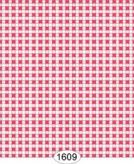 Wallpaper Cottage Plaid Red