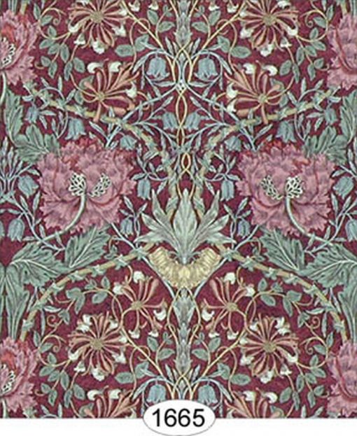 Wallpaper Hamilton Purple Plum