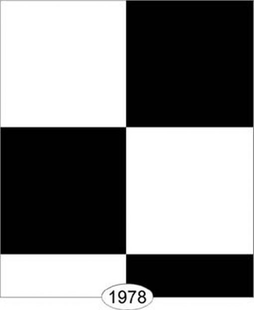 Wallpaper Tile Check Black & White (1 Inch)