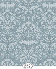 Wallpaper Annabelle Damask Blue Tourmaline